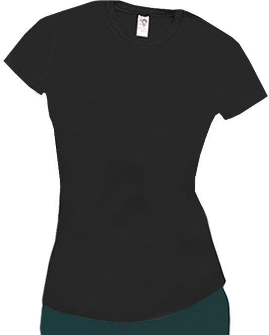 black spandex t shirt