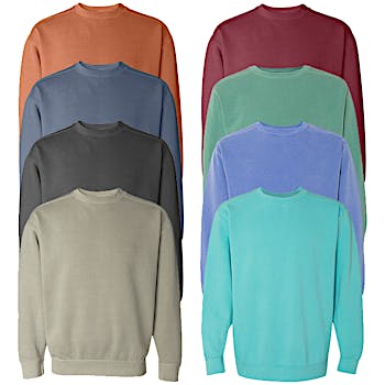 Wholesale Comfort Colors Irregular Adult Crewneck Sweatshirt