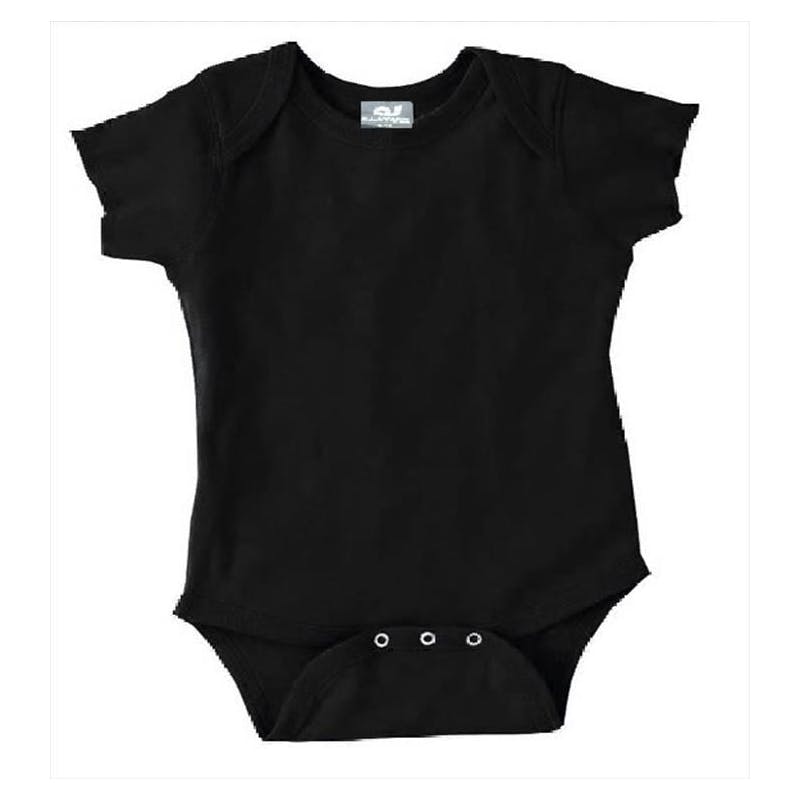 Baby Bodysuits - Black  XL