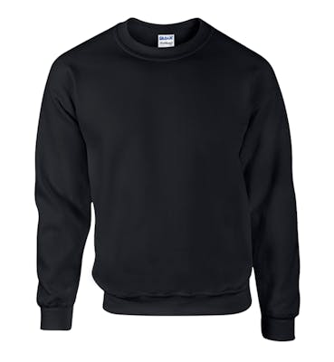 Irregular Gildan Men's Crew Neck Sweatshirt - Black, Medium