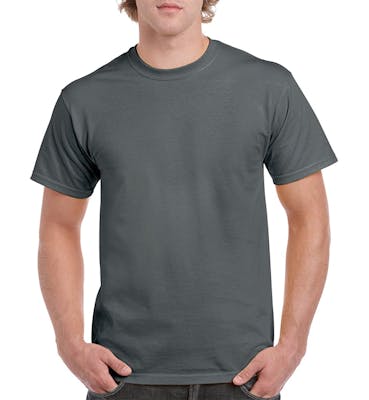 Gildan Heavy Cotton Men's T-Shirt - Charcoal, Small