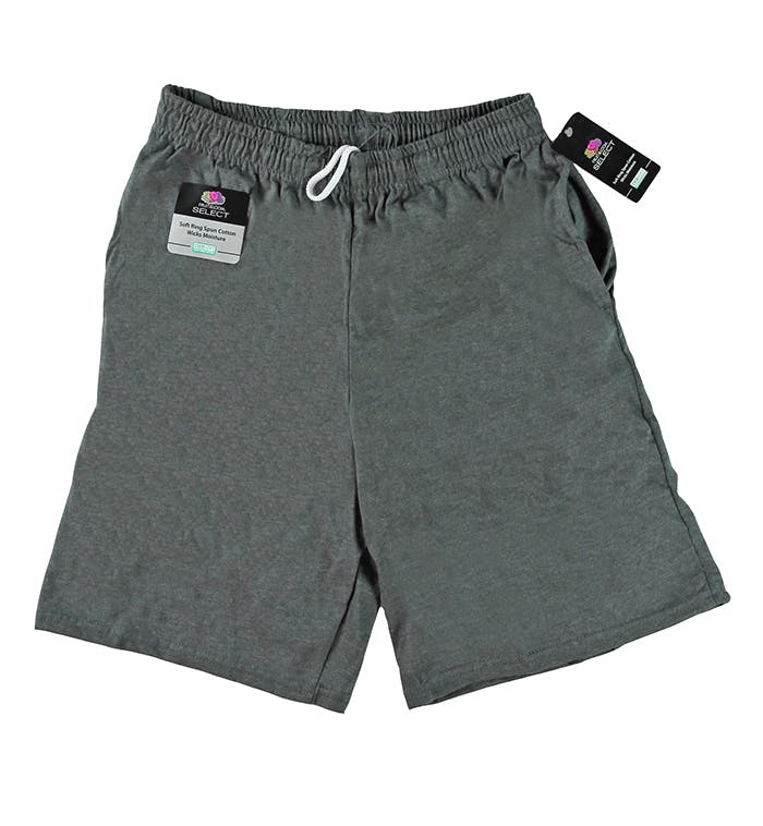 Wholesale Fruit of the Loom Knit Pocket Shorts - Heather Grey, XL (SKU ...