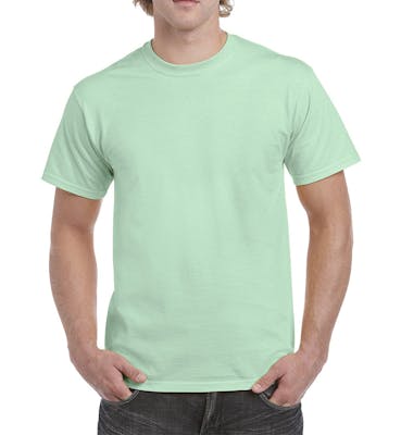 Gildan Heavy Cotton Men's T-Shirt - Mint Green, Medium