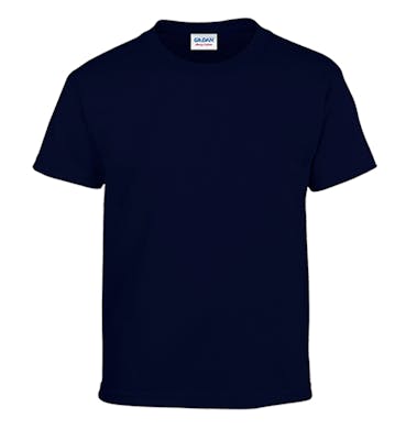 Kids' Irregular Gildan Shirts, Navy, Small