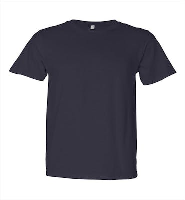 Anvil Sustainable Ring Spun T-Shirt - Navy, Medium