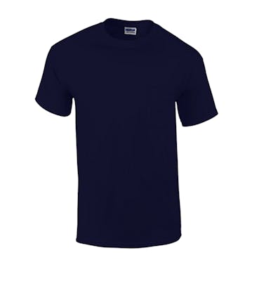 Gildan Irregular ultra Cotton Pocket T-Shirts - Navy, Medium