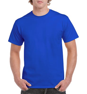 Gildan Heavy Cotton Men's T-Shirt - Indigo Blue, Medium