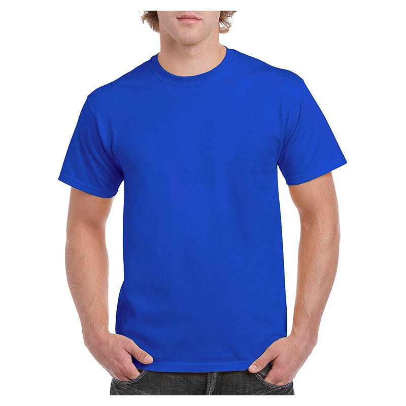 Gildan Heavy Cotton Men's T-Shirt - Indigo Blue  Medium