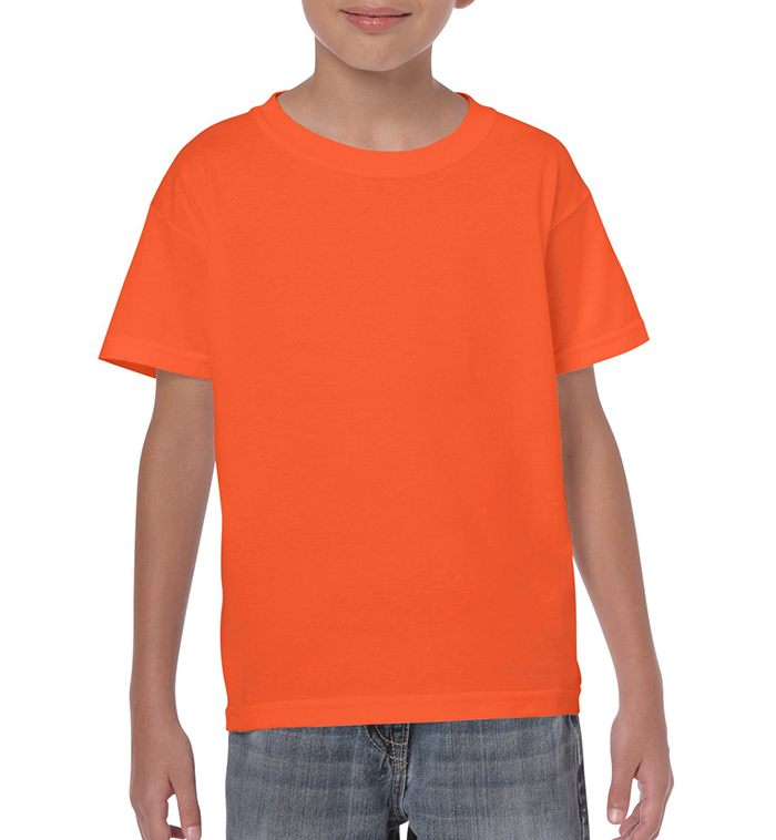 Gildan HEAVY Cotton Plain Childrens T Shirt Wholesale Supplier Boys T-Shirt 