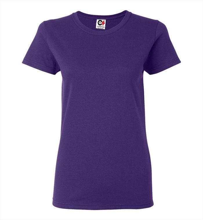 court purple tee