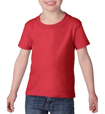 Gildan First Quality - 5100P Heavy Cotton Toddler T-Shirt - Red - Medium