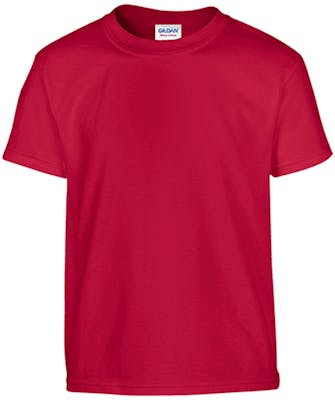 Gildan First Quality Youth T-Shirt - Red - Medium