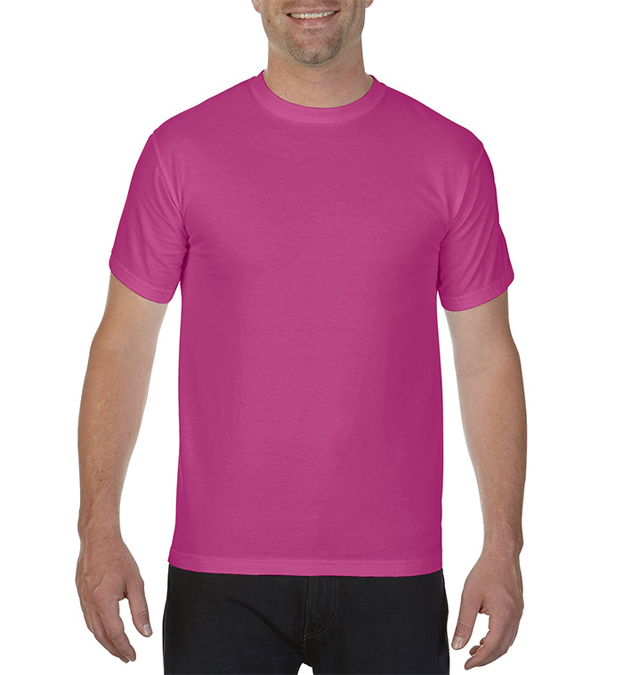 Wholesale Comfort Colors First Quality Garment Dyed Short Sleeve
