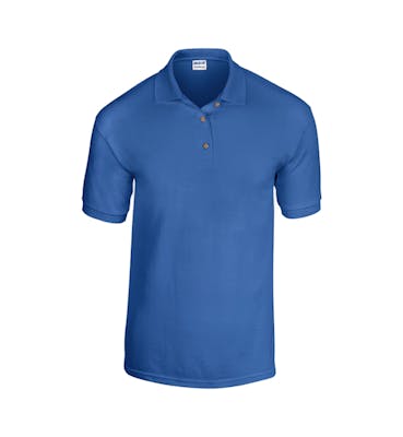 Gildan Irregular Polo Shirts - Royal, Small