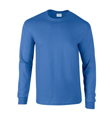 Irregular Gildan Long-Sleeve T-shirt - Royal, 2 X