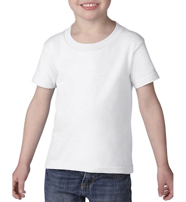 Gildan First Quality - 5100P Heavy Cotton Toddler T-Shirt - White - Small