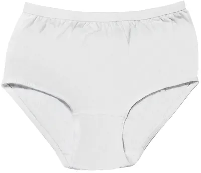 Cotton Plus Panties - White - Size 13