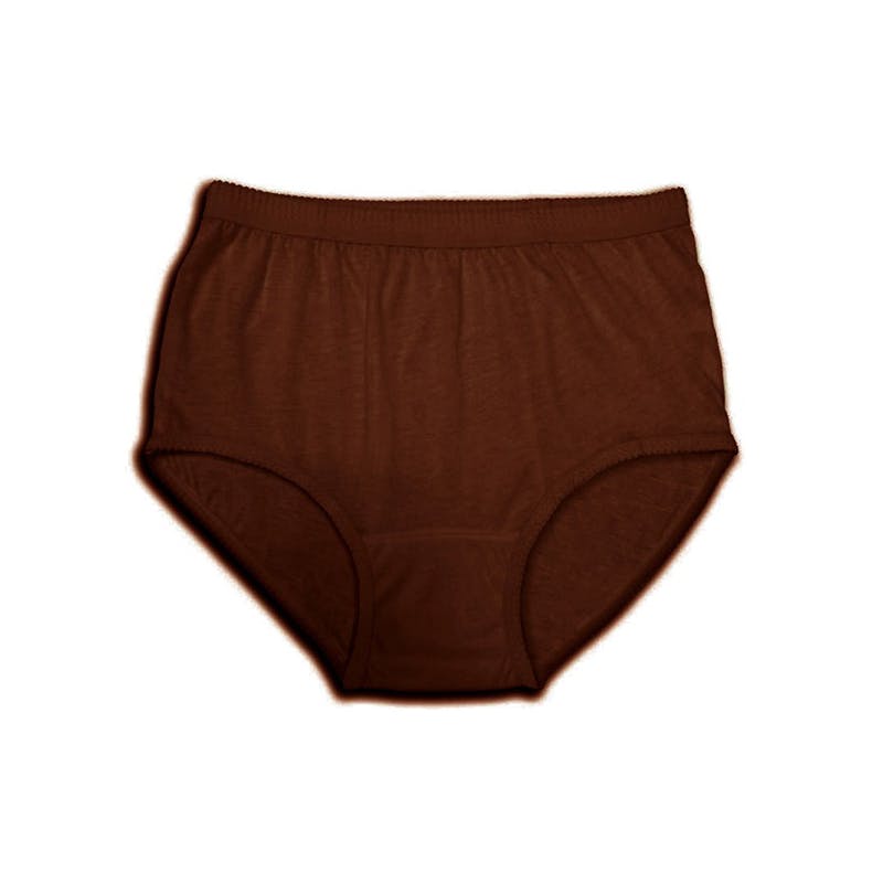 Cotton Plus - Ladies Panty - Size 9 - Chocolate - 2XL