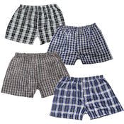 Men's Boxer Shorts - Plaid, XL, 3 Pack