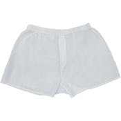 Men's Boxer Shorts - White, 2X