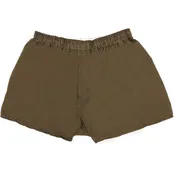 Cotton Plus Boxer Shorts, Brown, XL
