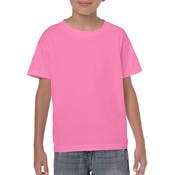 Heavy Cotton Youth T-shirt, Azalea, Medium