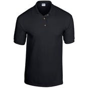 Gildan Irregular Polo Shirts - Black, Large