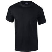 Gildan Irregular Pocket T-Shirts, Black, Large