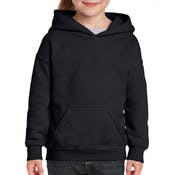 Black Gildan Irregular Youth Hooded Pullover - Medium