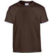 Gildan Youth T-Shirts, Dark Chocolate, Medium