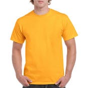 Gildan Cotton Men's T-Shirts, Gold, XL