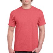 Gildan Heavy Cotton Men's T-Shirts, Heather Red, Medium
