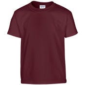 Maroon Gildan First Quality Dryblend Youth T-shirt - Small