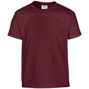 Gildan Youth T-Shirts, Maroon, Large