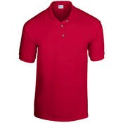 Gildan Irregular Polo Shirts - Red, Medium