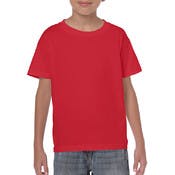 Heavy Cotton Youth T-shirt, Red, Large