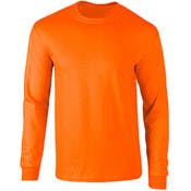Fruit of the Loom T-Shirts - Safety Orange, Large