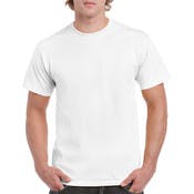 Men's Short Sleeve Tees - White, 3X