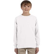 Gildan Youth Shirts, White, XL