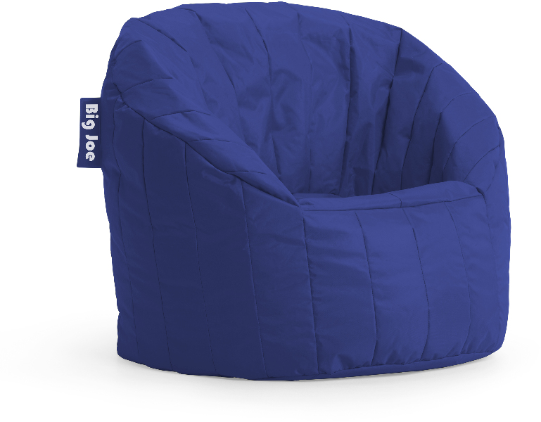 big joe blue sapphire lumin smartmax fabric chair