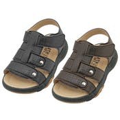 Boys' Open-Toe Sandals - 2 Colors, Sizes 5-10, Age 1-3 Years