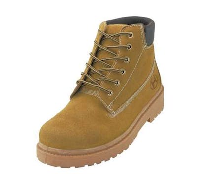 Men's 6" Suede Work Boots, Beige, 9-13