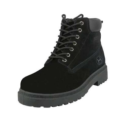 Men's 6" Suede Work Boots, Black, 9-13