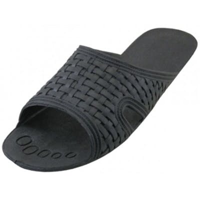 Men's Slide Sandals - Sizes 7-12, Black