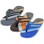 Men's EVA Thong Sandals - Sizes 7-13, 3 Designs image number null