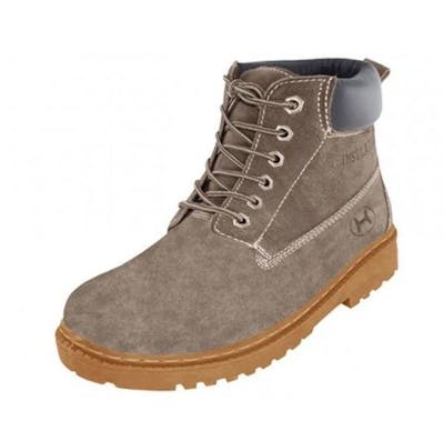 Men's Work Boots - Light Brown, Suede, 9-13