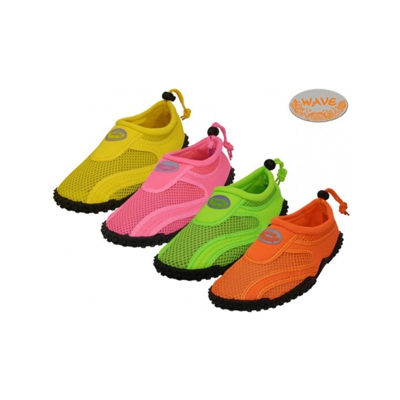 Women's Neon color Wave Water shoes (36 pairs)  Size #5-10