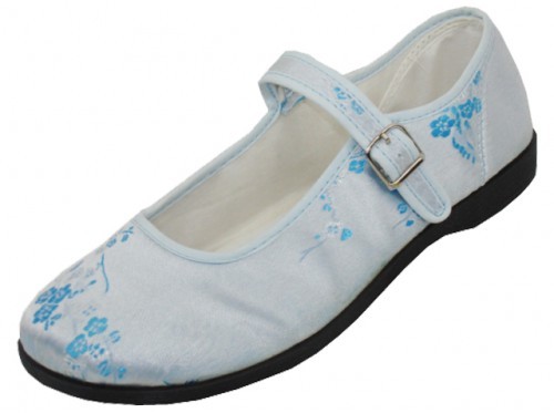 light blue mary janes