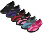 Women's Aqua Sock Shoes - Size 5-10, Rubber Bottom image number null