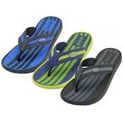 Men's EVA Thong Sandals - Size 7-12, 3 Colors